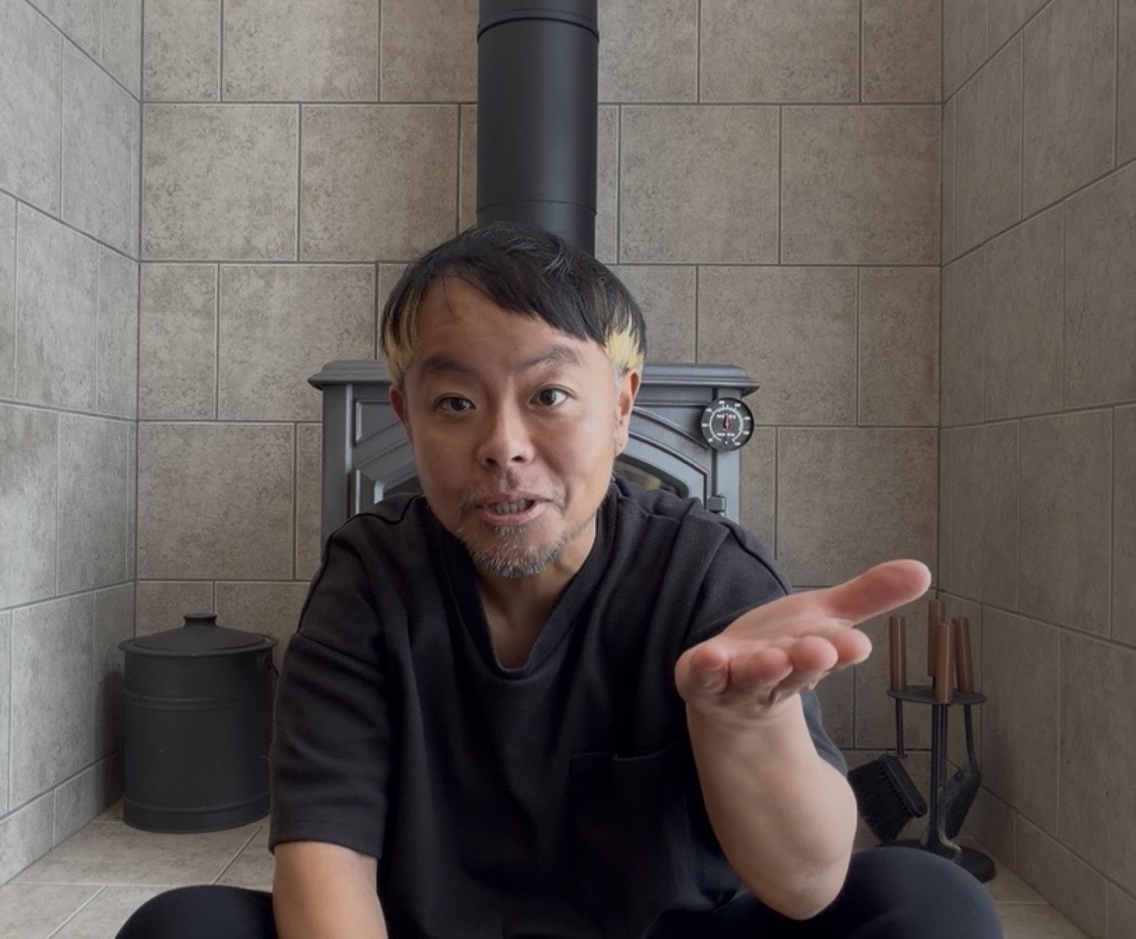 YouTubeの収録風景